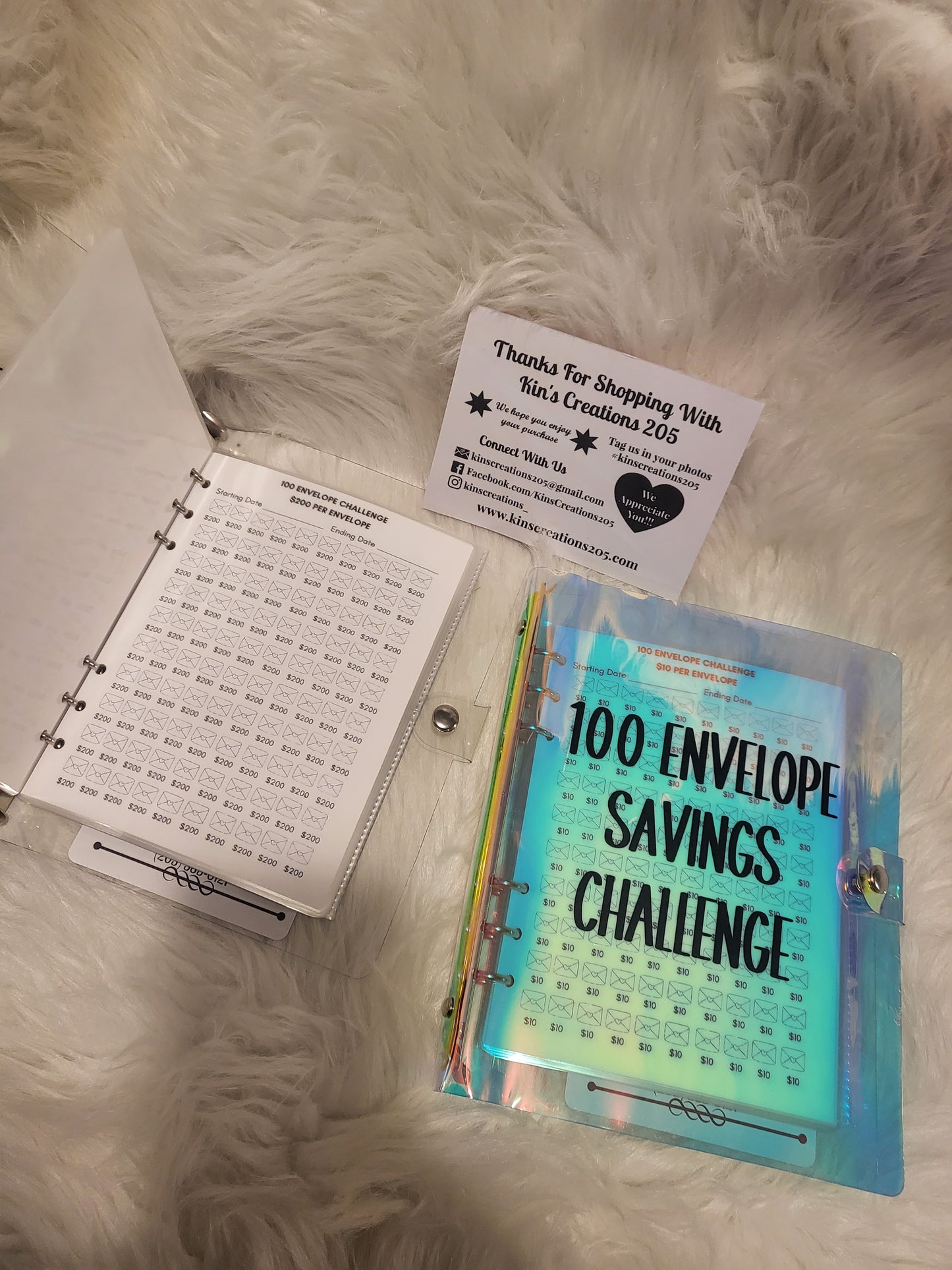 100 Envelope Savings Challenge