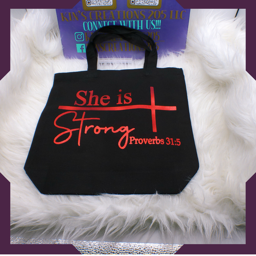 Tote Bag - She Is Strong