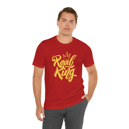 Real King Unisex Jersey Short Sleeve Tee