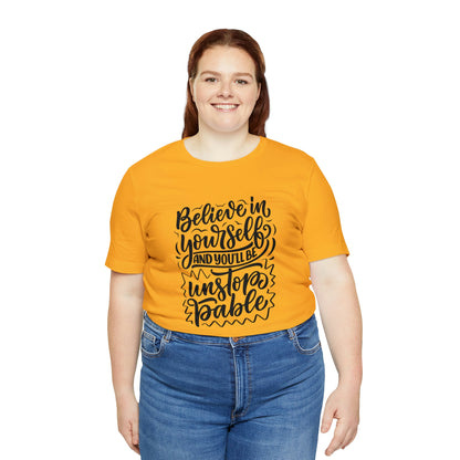 Believe Unisex Jersey Short Sleeve Tee