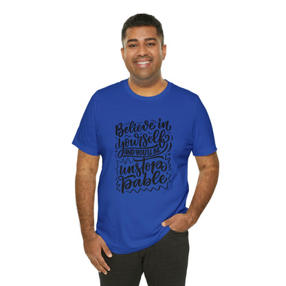 Believe Unisex Jersey Short Sleeve Tee